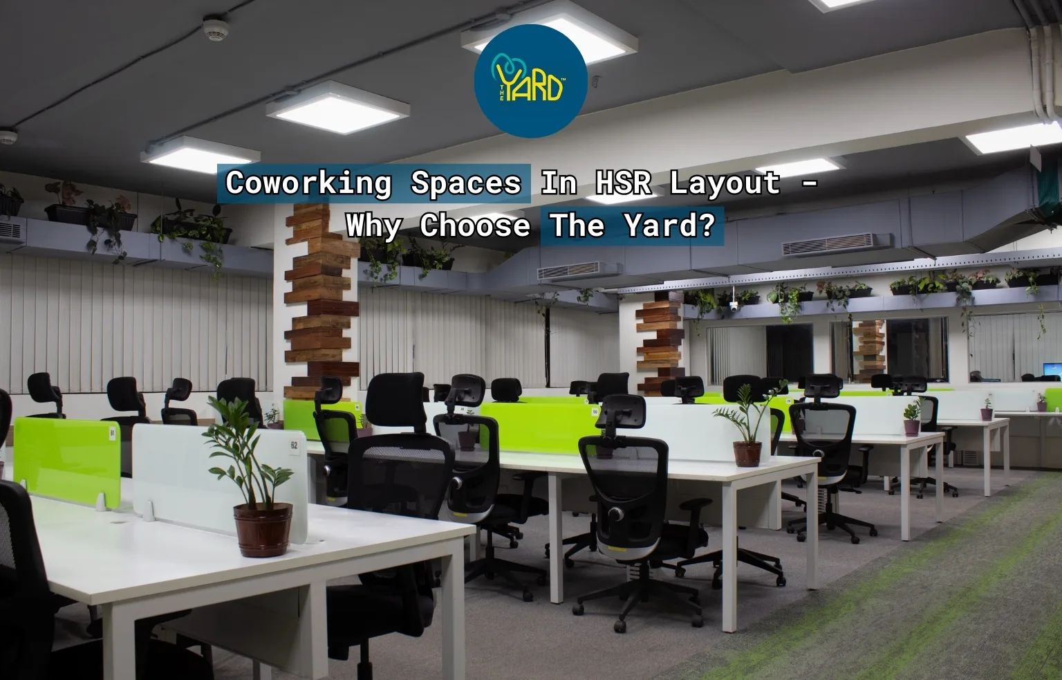 Comparison of The Yard coworking space pricing and amenities in HSR Layout Bangalore
