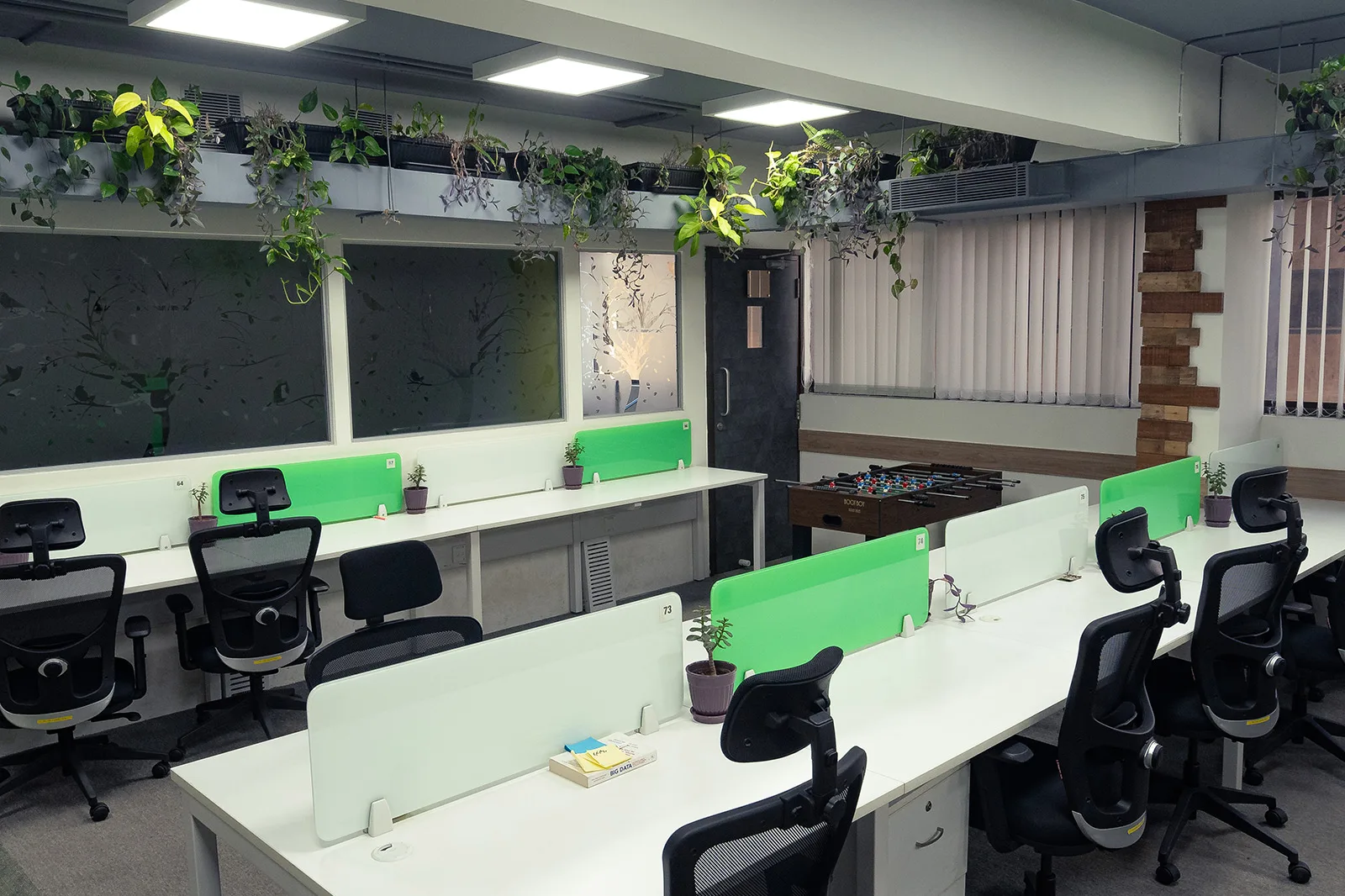 The Yard coworking space Indiranagar interior view