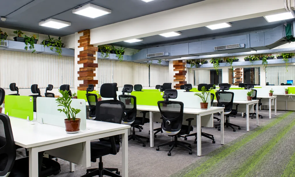 Green spaces create a different kind of work environment