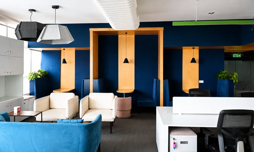 Spaces for meetings, collaboration and focused work